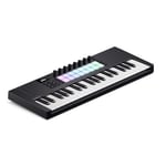 Novation Launchkey Mini 37 [MK4] — clavier maître MIDI USB portable de 37 mini-touches avec intégration aux STAN. Mode Chord, mode Scale et arpégiateur. Bundle de logiciels musicaux fourni.