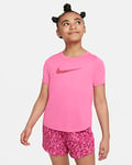 Nike One Older Kids' (Girls') Short-Sleeve Training Top