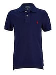 Ralph Lauren Boys Classic Polo Shirt - French Navy, French Navy, Size M