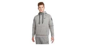 Sweat a capuche nike therma fit training gris