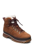 Euro Hiker Wp Fur Lined Shoes Boots Ankle Boots Ankle Boots Flat Heel Brun Timberland