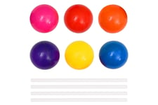 Be Basic Ballbasseng med 50 baller for barn 75x75x32 cm -