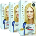3x Clairol Root Touch Up Permanent Hair Colour Dye #9 LIGHT BLONDE