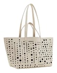 Desigual Accessoires Sac à provisions PU, Courses Femme, Blanc, Taille Unique