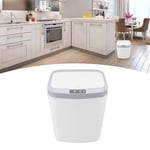 (White)16L Smart Trash Bin Silent Open Trash Bin Smart Sensor Bin For Kitchen