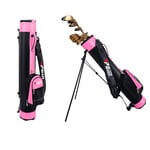 Waterproof Portable Golf Stand Bag, Light Standing Golf Bag Club Sunday Travel Bag, Can Hold 9 Clubs, Men's and Women's Golf Practice Bag Handbag