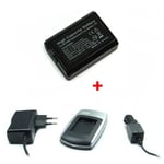 Chargeur + Batterie NP-FW50 pour Sony NEX-5R, NEX-6, NEX-7, NEX-C3, NEX-F3