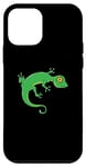 Coque pour iPhone 12 mini Gecko vert