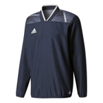 adidas Men's Football Top (Size S) Tango Woven Piste Navy Logo Top