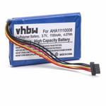 vhbw Batterie compatible avec TomTom Pro Truck 5250 GPS, appareil de navigation (1100mAh, 3,7V, Li-ion)