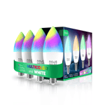 Nous FYND NOUS Smart LED-lampa E14 – RGB, WiFi, Matter-stöd- 4-pack