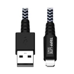 Tripp Lite M100-006-HD Heavy-Duty USB-A to Lightning Sync/Charge Cable