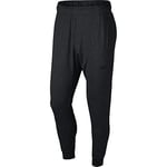 Nike Men Dri-Fit Yoga Trousers - Black/Heather/Black, XX-Large