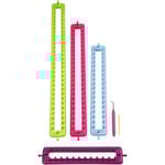 Stickringar, L: 25-35-45-55 cm, 1 set