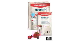 Boisson energetique overstims hydrixir antioxydant fruits rouges   15 sachets