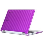 mCover Purple Hard Shell Case for 11.6" Acer Chromebook R11 CB5-132T / C738T series (NOT compatible with Acer C720/C730/C740/CB3-111/CB3-131 series) Convertible Laptop (Model: R11 CB5-132T / C738T)