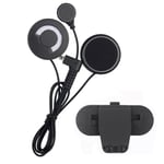 Soft Cable Headphone & Clip for FreedConn TCOM-SC Motorcycle Bluetooth Headset Intercom (Clip+Soft Cable Headphone)