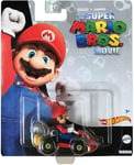 Hot Wheels Mariokart Movie Super Mario 1/64 Die-cast Model Small Toy Car