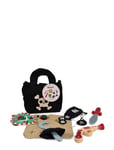 Pirate Kit In A Bag With 8 Pcs., Wood Toys Costumes & Accessories Costumes Accessories Multi/patterned Magni Toys
