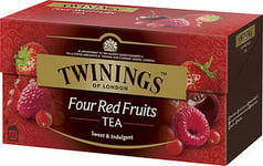 Twinings of London Te 25p Four Red Fruits
