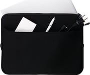 Honju DarkRoom Néoprène poche pour Asus Zenpad 3s10 LTE (Z500KL) Tablet - noir [Grand sac avant| Fermeture éclair | Doublure intérieure douce] - 88023