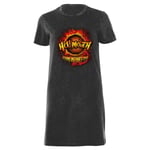 Buffy The Vampire Slayer Hellmouth Tour Women's T-Shirt Dress - Black Acid Wash - XXL - Black Acid Wash