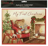 UK My First Christmas Advent Calendar 250mm X 200mm Makes The Count High Qualit