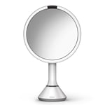 Sminkspegel Simplehuman ST3054 med Sensor och Touchkontroll Vit