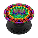 Psychedelic Peace Sign Pop Socket for Phone PopSockets Peace PopSockets Swappable PopGrip