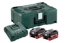 Metabo 685077000, Set Med Batteri Och Laddare, Lihd (Lithium-Ion High Density), 5,5 Ah, 18 V, Metabo, 2 Styck