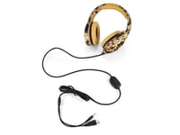 PS4 Gaming Headset With Boom Mic Camouflage 3.5mm Wired Adjustable Headphones