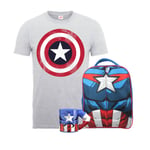 Marvel Captain America Backpack Bundle - Kids' - 9-10 Years