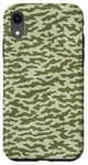 Coque pour iPhone XR Petit camouflage vert Moro Camouflage