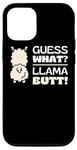 iPhone 15 Guess What Llama Butt Dancing Booty Shaking Llamas Butts Gag Case