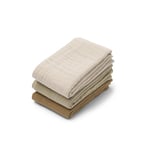 Liewood Lewis muslinfilt 3-Pack Sandy mix