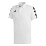 Adidas Men's TIRO19 CO POLO Shirt, White/Black, S