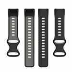 Twin Sport Armband Fitbit Charge 6 - Svart/Grå