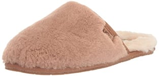 UGG Women's Fluffette Slipper, Chestnut/Natural, 9 UK