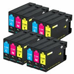12 C/M/Y Printer Ink Cartridge XL to replace Canon PGI-1500XL non-OEM/Compatible