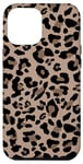 Coque pour iPhone 15 Plus Imprimé léopard élégant motif guépard marron neutre beige