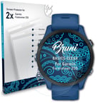 Bruni 2x Protective Film for Garmin Forerunner 255 Screen Protector