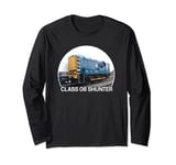 Class 08 Shunter Train British Railways Rail Locomotive Long Sleeve T-Shirt
