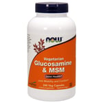 NOW Foods - Glucosamine & MSM Vegetarian Variationer 240 vcaps
