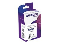 Wecare connect - White background with black letters - Rulle 3,6 cm x 8 m) 1 kassett(er) etiketttejp - för Brother P-Touch PT-3600, 550, 9200, 9400, 9500, 9600, 9700, 9800, D800, E800, P900, P950