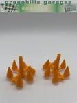 Greenhills Scalextric Set of 12 x Original Yellow Marker Cones - NEW - ACC3240