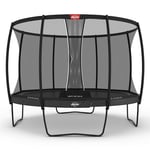 Studsmatta BERG Elite Grey 430 Air Flow PRO + skyddsnät DLX XL