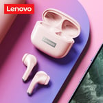 Pink Lenovo LP40 Pro Écouteurs Bluetooth 5.0 Sans Fil Sport Casque Étanche Écouteurs avec Micro Tactile TWS Casque ""Nipseyteko
