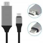 Câble DeX USB-C 3.1 Type-C vers HDMI 4K MHL,JL721