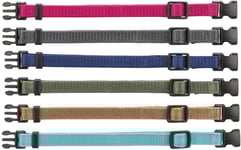 Trixie Junior Valphalsband 6-Pack Small - Medium 10 mm x 17-25cm Färgmix 2