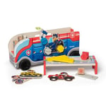 Melissa & Doug PAW Patrol Match & Build Mission Cruiser | Wooden Toy for kids | Build & Assemble Developmental Toy | 3 and Above | Gift for Boys or Girls | FSC-Certified Materials